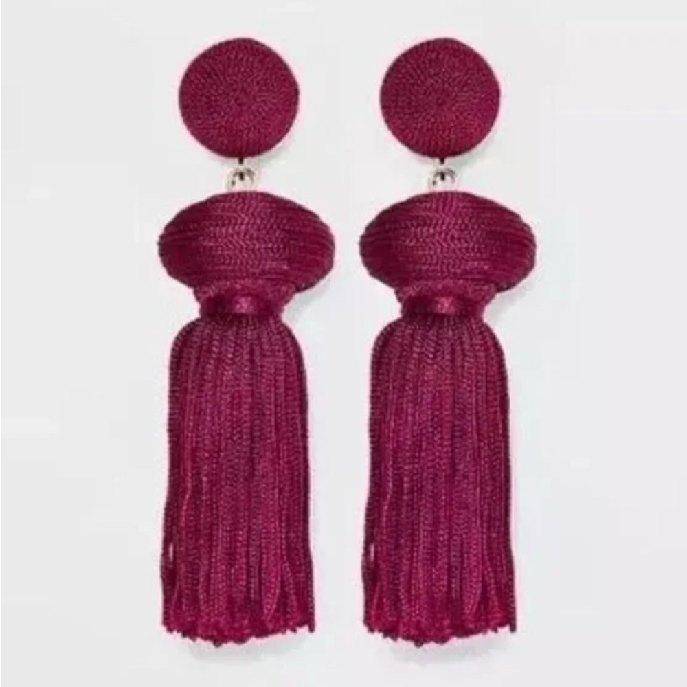 SUGARFIX by BaubleBar Tassel Statement Earrings